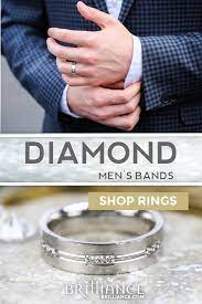 Shop Diamond Wedding Bands For Men In 2021 Mens Diamond Wedding Bands Diamond Wedding Bands Mens Wedding Bands