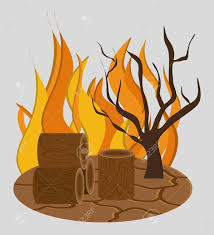 Orman yangınları avustralya'nın geniş bölgelerini tahrip etmeye devam ettikçe, yaban hayatı üzerindeki. Forest Fire Icon Image Vector Illustration Design Royalty Free Klipartlar Vektor Cizimler Ve Stok Cizim Image 76045225