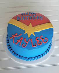 High quality stl files ready for 3d printing. Cakes By Krista Captain Marvel Theme Cake Facebook