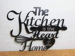 Kitchen Metal Sign Kitchen Decor Decorative Kitchen Art The Etsy Metal Wall Sign Kitchen Wall Decor Kitchen Metal Wall Decor