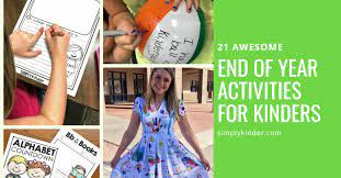 End of the year crafts : 21 Awesome End Of Year Activities Your Kinders Will Love Simply Kinder