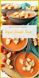 Find more dinner inspiration at bbc good food. Creamy Vegan Tomato Soup Soy Free In 2020 Vegan Tomato Soup Creamy Vegan Tomato Soup Vegan Soups