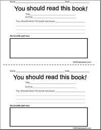 Book Recommendation Form Abcteach Book Recommendation Form Book Review Template Library Lessons