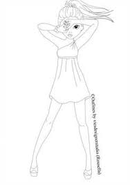Topmodel Spring Outline By Vicsdesignerstudio On Deviantart Topmodel Ausmalbilder Top Model Malen Gesicht Zeichnungen