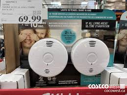 First alert powered alarm sco5cn combination smoke and carbon monoxide detector, battery operated, 1 pack, white. Costco Flyer Costco Sale Items For Oct 12 18 2020 For Bc Ab Sk Mb Costco West Fan Blog