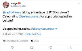 Cancel culture, in the video player above. Disneyisoverparty Reveals How Clueless Cancel Culture Has Become