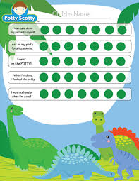 Free Dinosaur Potty Chart Potty Scotty Potty Training Chart Free Potty Training Potty Training Sticker Chart