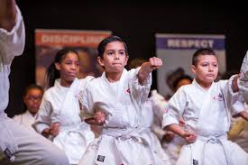 Kickstartkids Students From Paul Revere Middle School Performing In Their Very First Belt Ceremony Thank You To Phillips66 For S Middle School Ceremony Kids