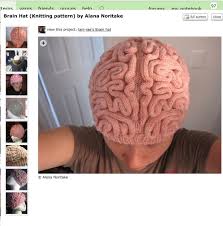 Brain hat (knitting pattern) pattern by alana noritake. Jennifer Woods On Twitter Have You Seen This Brain Hat Knitting Pattern On Ravelry Sadly I Never Got Around To Knitting One For Our Retiring Neurosurgeon Medicalknitting Anatomicallycorrect Https T Co 9pdaiyh8ca