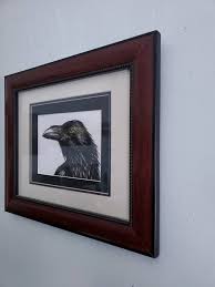 Usually if you draw them the. Raven Pen Ink Drawing By Paul Braybrook Saatchi Art