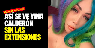 Yina calderón mostró la impresionante cicatriz que le quedó en la cola. Cambio De Look Asi Se Ve Yina Calderon Sin Las Extensiones