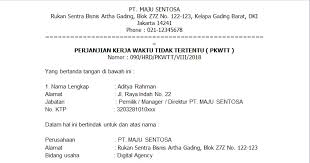 Check spelling or type a new query. Contoh Kontrak Kerja Karyawan Pkwt Pkwtt Dan Freelance