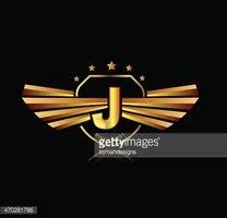 Choose from 570+ alphabet logo graphic resources and download in the form of png, eps, ai or psd. Buchstabe J Geflugelten Wappen Alphabet Logo Design Konzept Clipart Bilder Vektor
