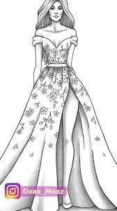 And here is a very fashion coloring pages gallery with sketches inspired by designers. Beautiful Dresses Coloring Pages Shefalitayal