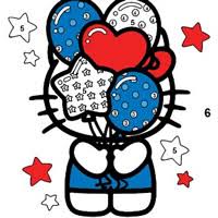 In this section, find a large selection of coloring pages hello kitty. Hello Kitty Colouring By Numbers Coko Games Educational Games