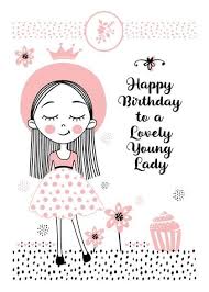 Cute Happy Birthday Pictures For Women Girls Birthday Card With Your Own Handwriting Dragonfire Graphics For Signed Card No 6 Girl Birthday Cards Happy Birthday Girls Happy Birthday Wishes Cards