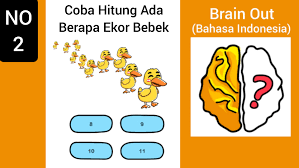 Total = (3 + 1 + 1) bebek = 5 bebek. Brain Out Level 2 Coba Hitung Ada Berapa Ekor Bebek Terbaru 2020