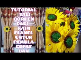 Dan pada video ini telah dijelaskan cara mudah membuat bunga matahari dari kain fla. Cara Membuat Tali Gorden Bunga Matahari Dari Kain Flanel Cepat Dan Mudah Youtube Kain Flanel Bunga Bunga Matahari