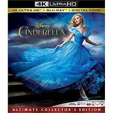 Cinderella Live Action 4k Ultra Hd Blu Ray Digital Cinderella Live Action Cinderella Blu Ray