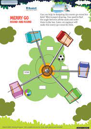 We also introduce variables and expressions into our word problem worksheets. Merry Go Round And Round Math Worksheet For Grade 5 Free Printable Worksheets