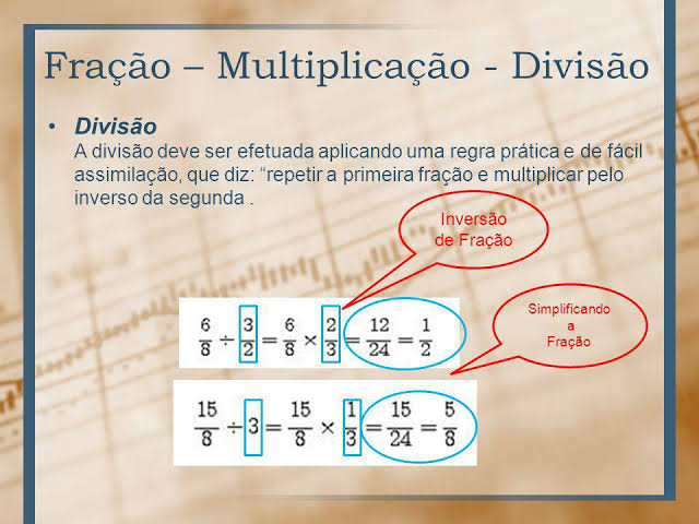 Resultado de imagem para operações com frações multiplicação e divisão