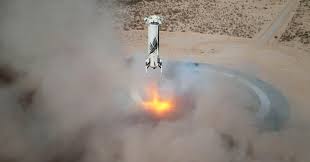 The amazon founder's rocket, the new shepard, will launch on tuesday, july 20, carrying the youngest and oldest astronauts to fly into space. Eabqgea6lst Mm