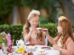 This plate is usually used for a small salad or even a few danishes. Tea Party Games For Children