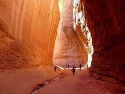 To reach the leprechaun canyons drive south of hanksville, ut on highway 95 mcmillan springs campground is south of hanksville, utah and within the henry mountains, which run north and south. Short Nontechnical And Free Leprechaun Canyon Is One Of Utah S Accessible Slot Canyon Hikes