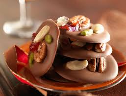 Mendiants Au Chocolat Au Lait Recettes Recettes De Cuisine Mendiant Chocolat Recette Chocolat