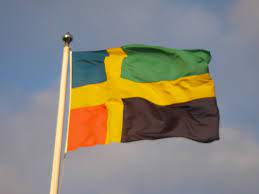 Bergslagen är ett intressant geografiskt begrepp eftersom det har diffusa gränser. Bergslagsflaggan Hem