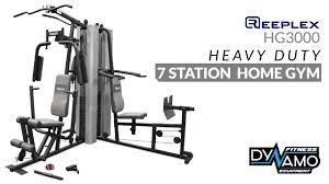 Home Gym Reeplex Hg3000 Multi Station Dual 300lbs Stack Exercise Video