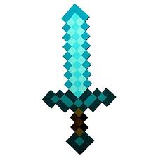 Diamonds can be found anywhere beneath . Foam Minecraft Diamond Sword 45cm High Quality Joshstar S Gaming Retail Shop