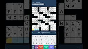 Smart, easy and fun crossword puzzles to get your day started with a smile. Daily Themed Crossword Puzzle For Thursday Youtube