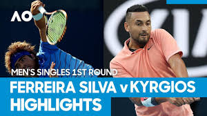 27.04.95, 26 years atp ranking: Frederico Ferreira Silva Vs Nick Kyrgios Match Highlights 1r Australian Open 2021 Youtube