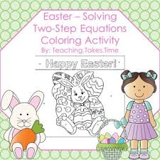 To both sides of the equation. Two Step Equations Coloring Sheet Worksheets Teaching Resources Tpt