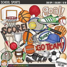Maybe you would like to learn more about one of these? Sports Clip Art School Sports By Kate Hadfield Designs Tpt