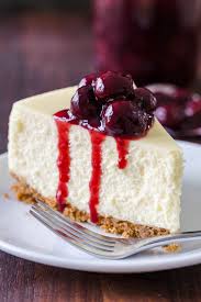 Cheese cake cheesecake is a dessert consisting of a topping made of soft, fresh cheese on a base made from biscuit, pastry or sponge. Perfect Cheesecake Recipe Video Natashaskitchen Com
