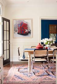 As one of the largest pieces of décor in the space, a rug has a dramatic effect on the overall look and feel of the but what makes for a great dining room rug? Dining Room Rules Emily Henderson