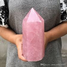It was 20 feet long, 5 feet across a prism face, and estimated to have weighed over 44 tons. 2021 Hot Sale Large Size Natural Rose Quartz Crystal Wand Point Obelisk Healing Natural Stones And Minerals For Home Decoration From Zhouyunfei123465 66 34 Dhgate Com