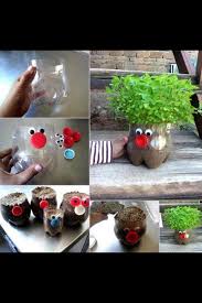 Home Made Chia Pet With The Bottom Of A Soda Bottle Crafts For Kids Crafts Do It Yourself Crafts
