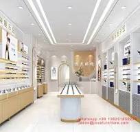 Modern optical shop interior design, custom made optical ...