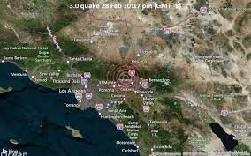 Small Magnitude 3 0 Quake Hits 6 Miles Northeast Of Rancho Cucamonga California United States Late At Night Volcanodiscovery