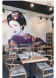 Very Cool Wall Art Japanese Restaurant Design Japanese Restaurant Interior Restaurant Design