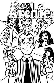 Cool Archie Comics All Girls Love Coloring Page Love Coloring Pages Archie Comics Coloring Pages
