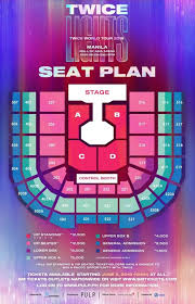 Easily create your own concert history or database of all the concerts you've been to. Ticketing Details And Seating Plan For Twice World Tour 2019 Twicelights In Manila Finally Unveiled