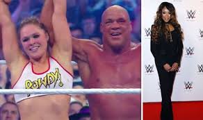 Rowdy ronda rousey's wwe journey. Wwe Star Axed From Wrestlemania After Argument With Ronda Rousey S Husband Other Sport Express Co Uk