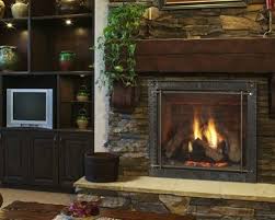 Brick firebox liner and natural looking split oak logs. Heat Glo Energy Pro Gas Fireplace Is The Most Efficient Gas Fireplace Ever Seekonk Va