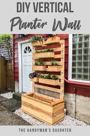 Small outdoor space, cooling shade, fresher air & privacy top the list. Diy Vertical Garden Wall Planter With Plans The Handyman S Daughter