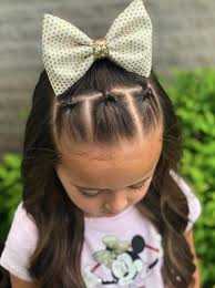 You have to turn this loop into a cute chignon with bobby pins. 22 Easy And Adorable Toddler Girl Hairstyles For Medium To Long Hair Just Simply Mom