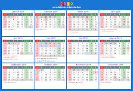 Kalender Indonesia Online 2019 Templates Receipt Template Indonesia